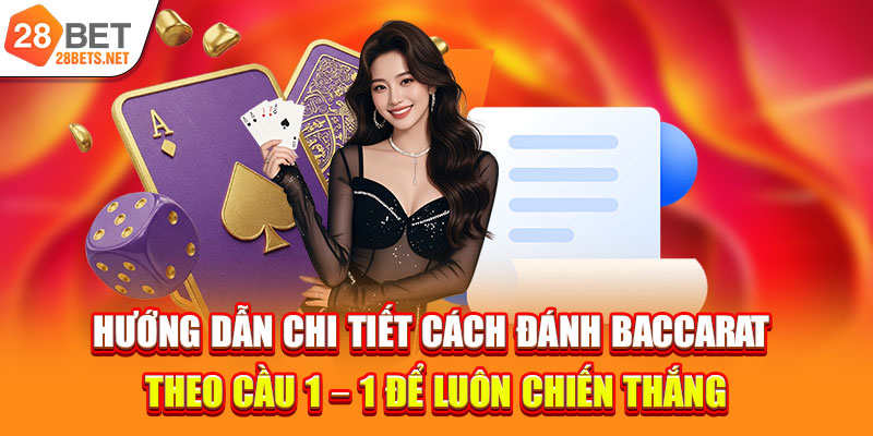 Hướng dẫn chi tiết cách đánh Baccarat theo cầu 1 – 1 để luôn chiến thắng