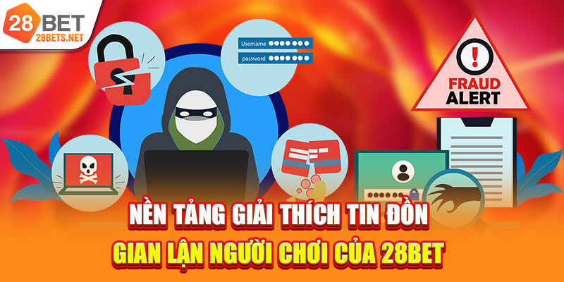 Nền tảng giải thích tin đồn gian lận người chơi của 28bet 