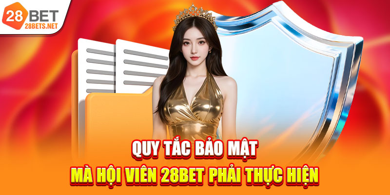 Quy tắc bảo mật mà hội viên 28bet cần thực hiện
