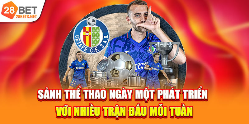 Sảnh thể thao ngày một phát triển với nhiều trận đấu mỗi tuần