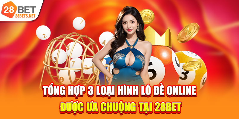 Tổng hợp 3 loại hình lô đề online được ưa chuộng tại 28bet