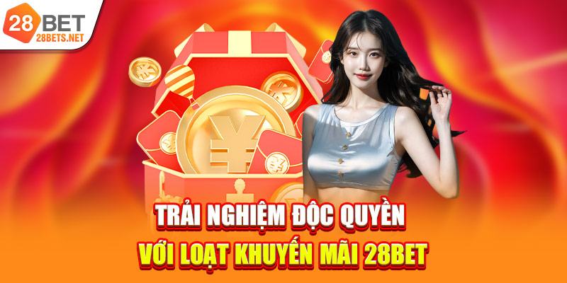 Trải nghiệm độc quyền với loạt khuyến mãi 28bet